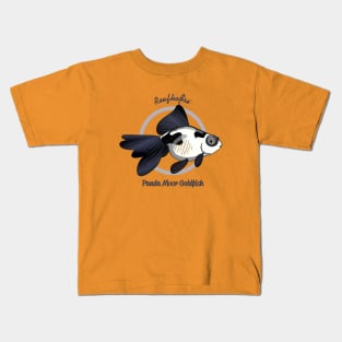 Panda Moor Goldfish Kids T-Shirt